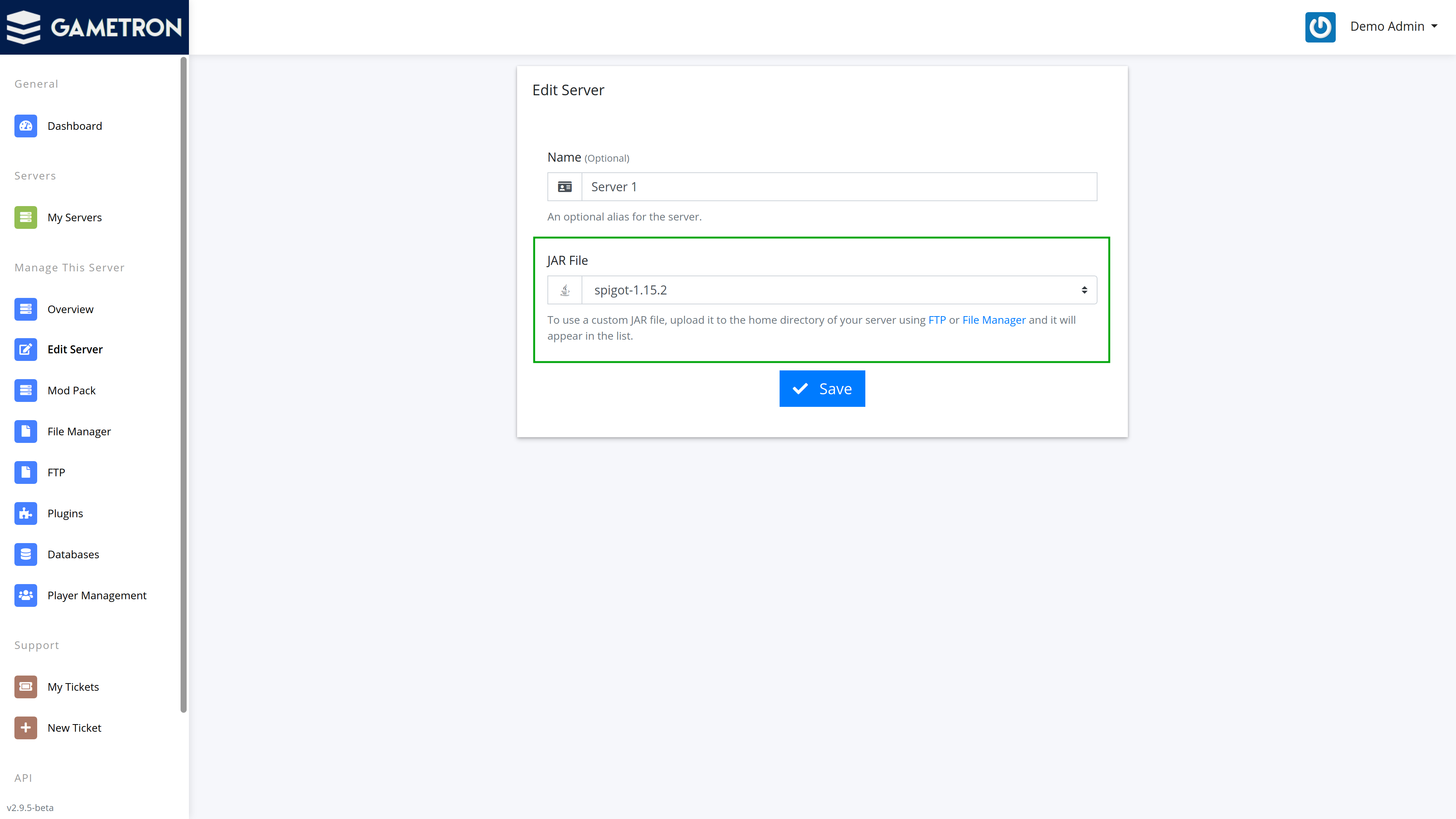 JAR File Selector