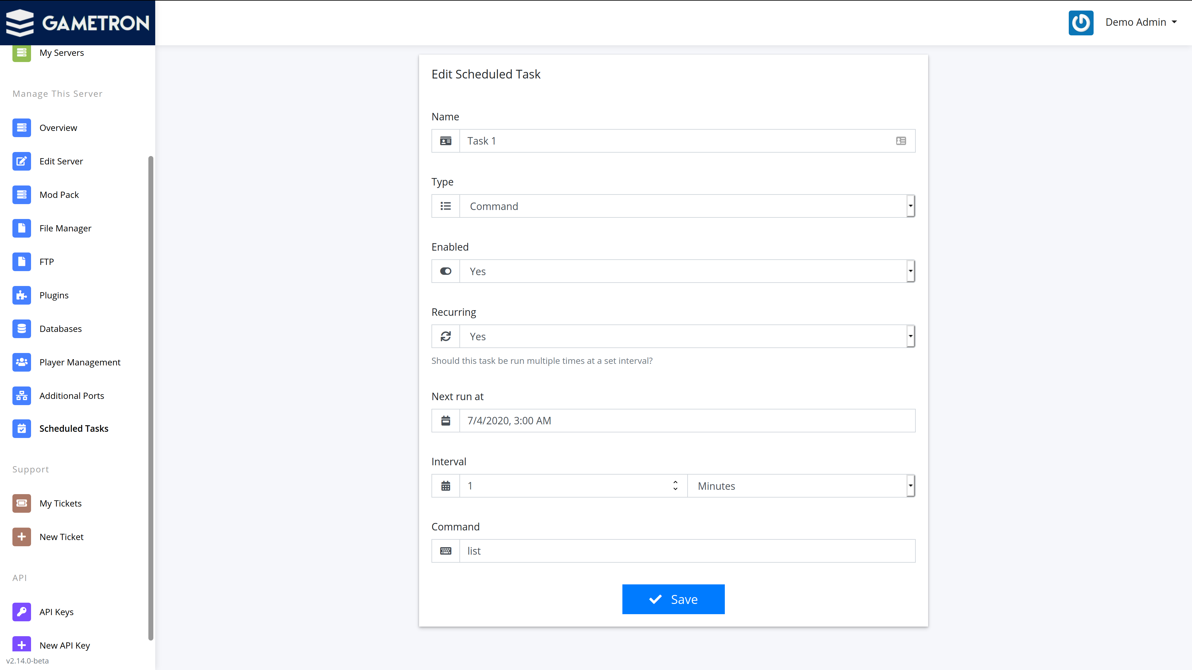 scheduled tasks command line